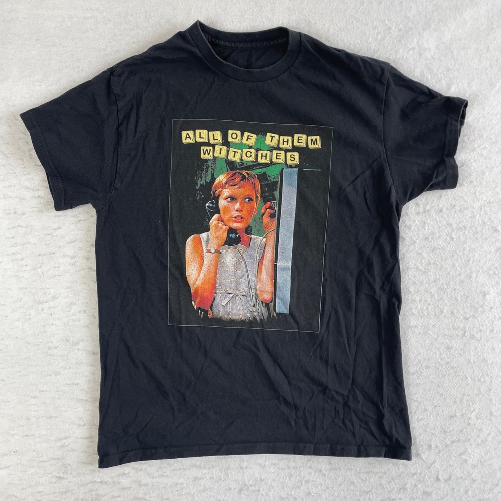 All Them Witches T Shirt Mens Medium Black Rosemary's Baby Graphic Horror Movie